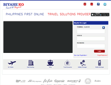 Tablet Screenshot of biyaheko.com